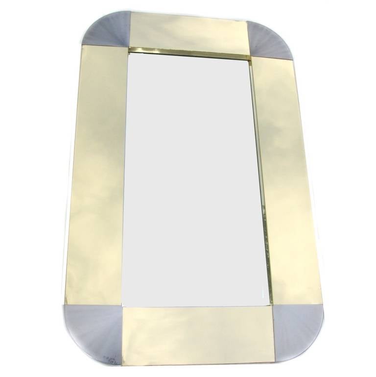 Curtis C. Jere  Mid-Century Modern Wall Hanging Mirror