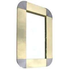 Curtis C. Jere  Mid-Century Modern Wall Hanging Mirror