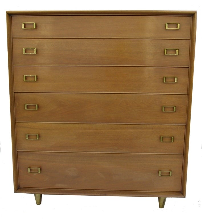 Paul Frankl Mid-century Modern Bedroom Set Dresser End Tables