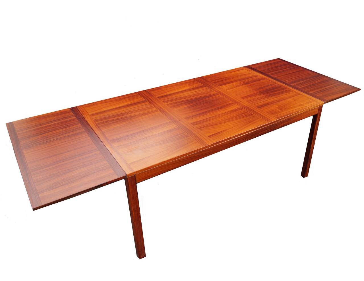 Scandinavian Modern Kai Winding Mid-Century Danish Modern Rosewood Drop-Leaf Dining Table