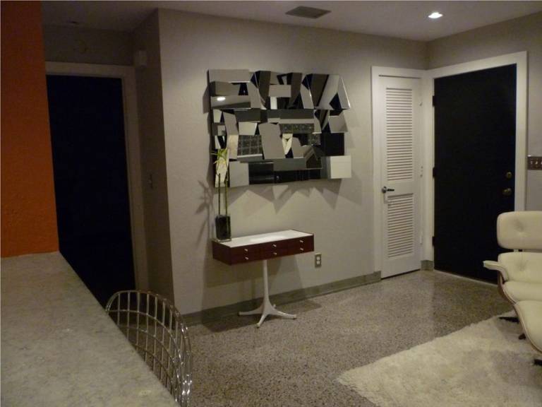 Cubist Mirror, Mid-Century Modern in Neal Slopes Style In Excellent Condition In Wayne, NJ