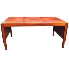 Kai Winding Mid-Century Danish Modern Rosewood Drop-Leaf Dining Table 5