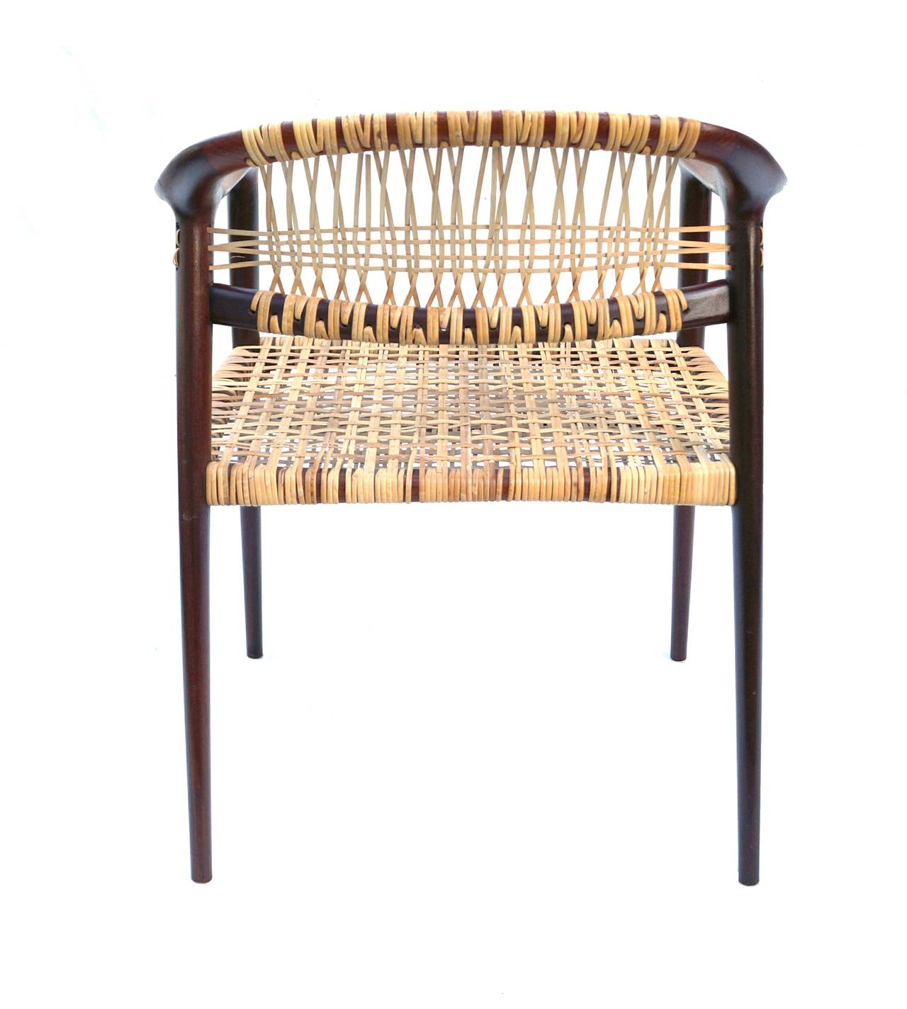 Scandinavian Modern Adolf Relling and Rolf Rastad Bambi Armchair by Gustav Bahus & Eft in Norway