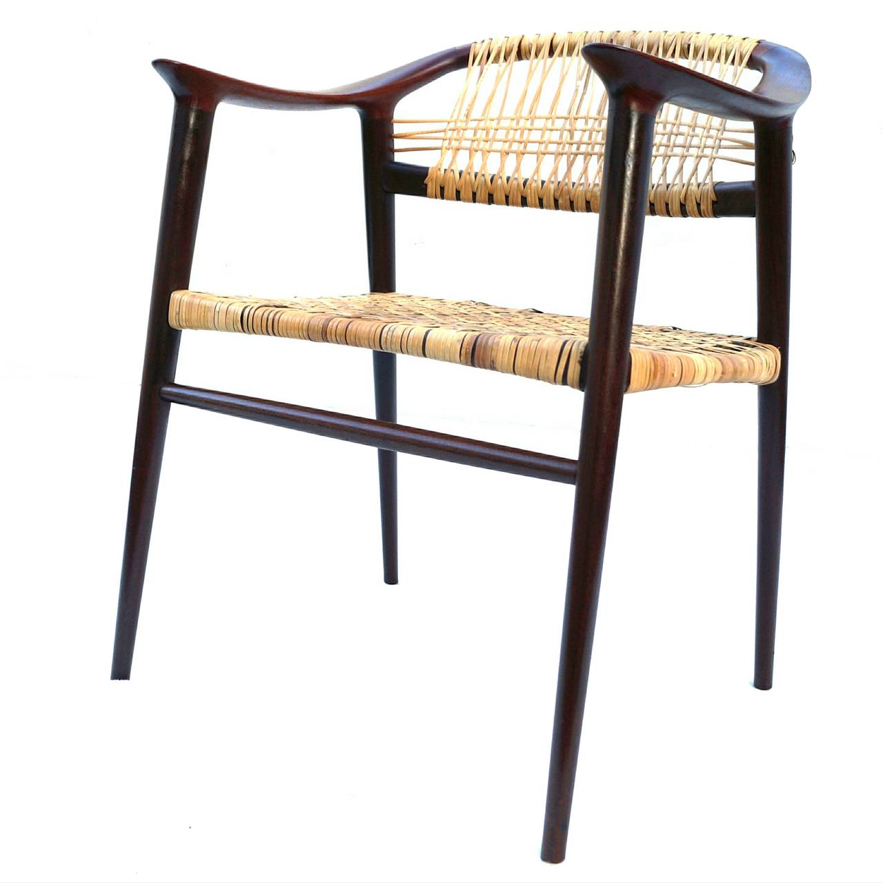 Mid-20th Century Adolf Relling and Rolf Rastad Bambi Armchair by Gustav Bahus & Eft in Norway