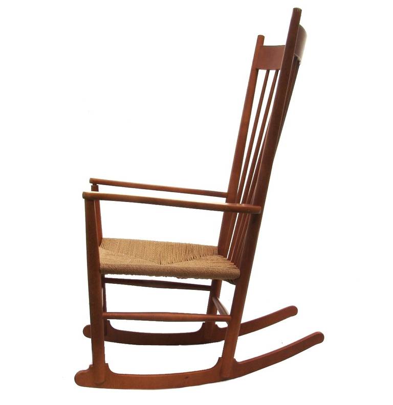 20th Century Hans J. Wegner Rocker Rocking Chair, J16