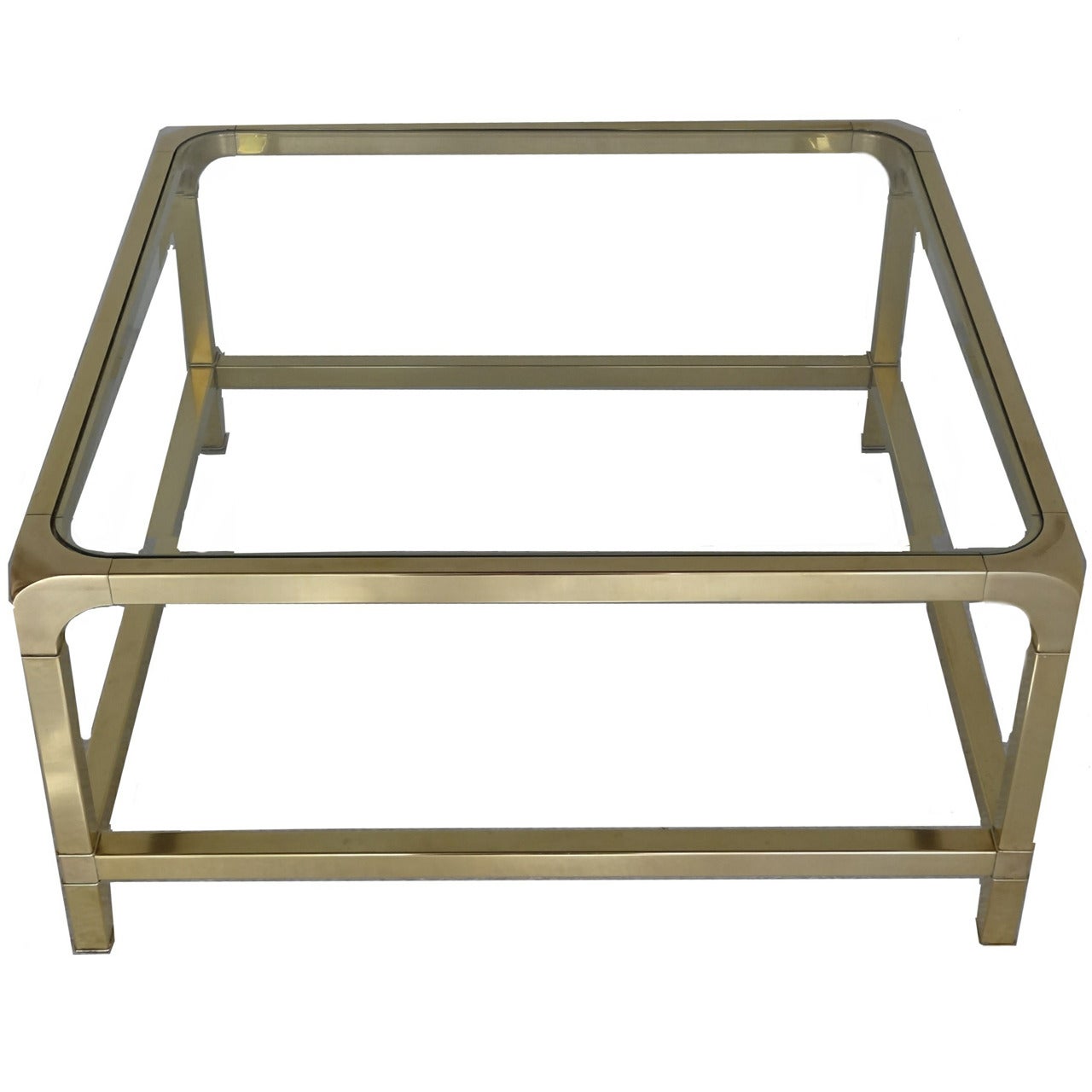 Mastercraft  Brass Coffee or Cocktail Table