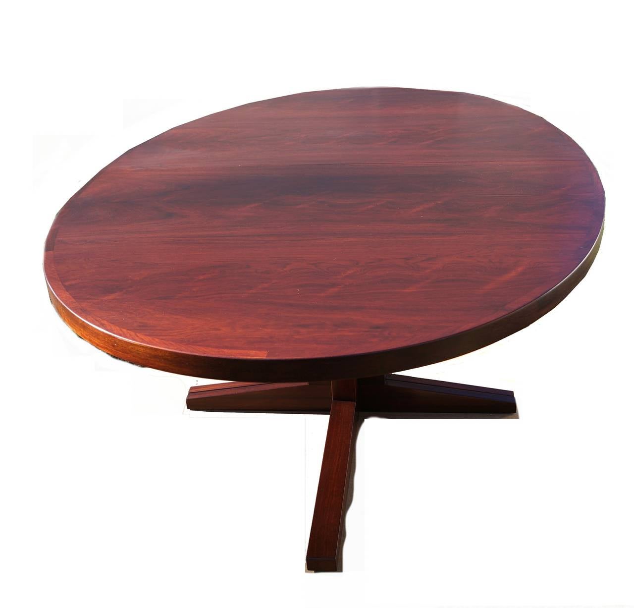 John Mortensen for Heltborg Dining Conference Table Danish Modern In Excellent Condition In Wayne, NJ