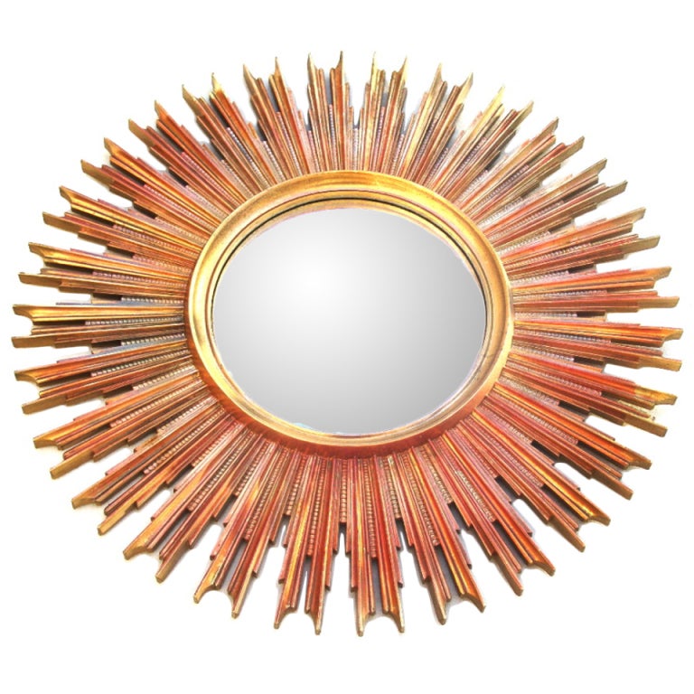 Convex Wall Mirror mid-century modern hollywood regency sunburst starburst convex Convex Wall Mirror mid-century modern hollywood regency sunburst starburst convex
