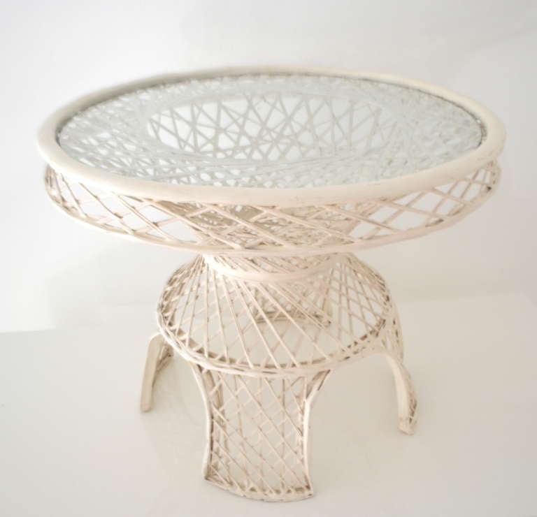 Woven Side Table