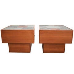 Pair of Mid-Century Side Tables