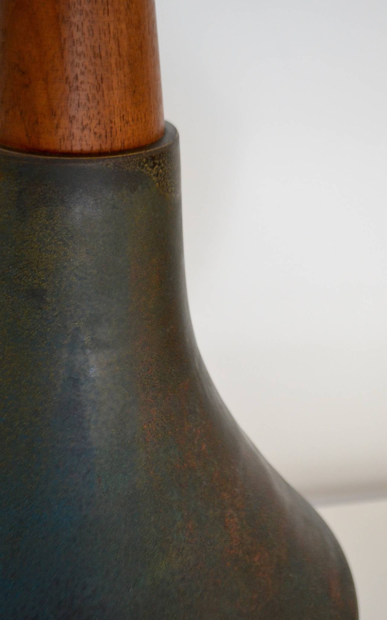 Mid-Century Modern Ceramic Table Lamp 1