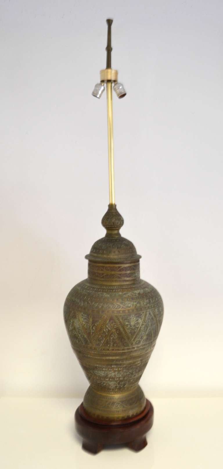 American Bronze Table Lamp