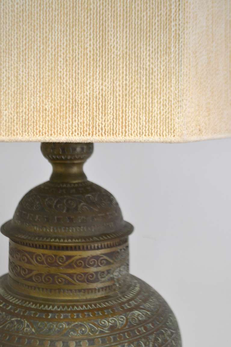 20th Century Bronze Table Lamp