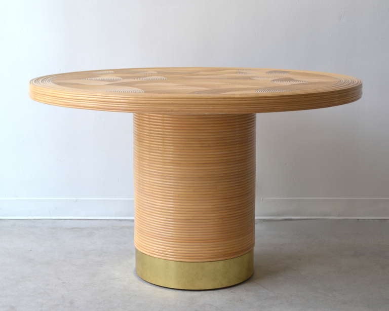 American Split Reed Table by Harrison Van Horn