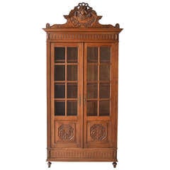 Oak  Bookcase / Cabinet
