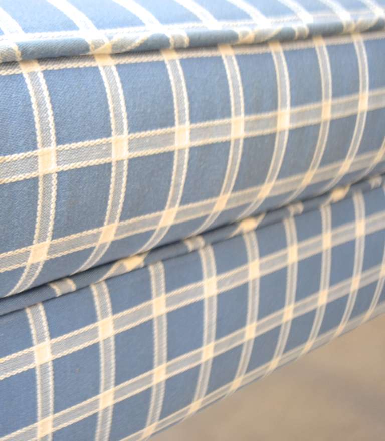 American Parsons Style Upholstered Bench