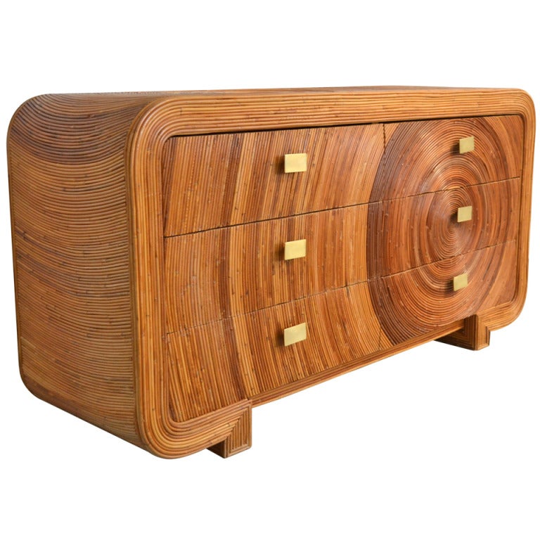 Sideboard with Brass Pulls at 1stdibs