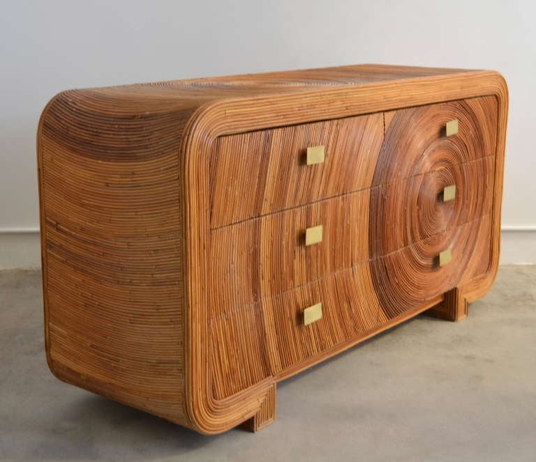 Sideboard with Brass Pulls