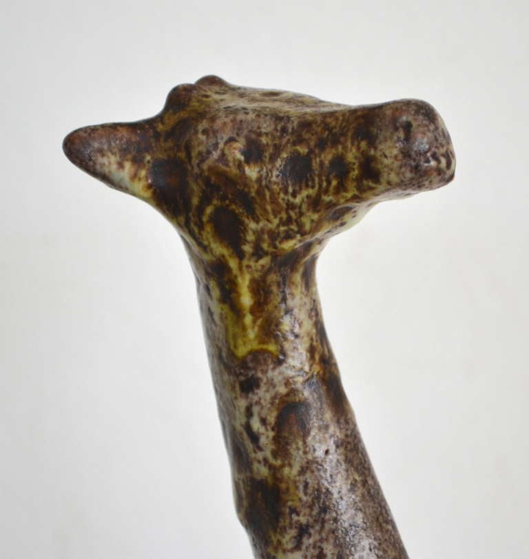 Mid-20th Century Ceramic Giraffe