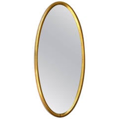 Mid-Century Giltwood Wall Mirror 5