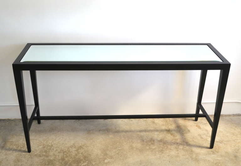 Black Lacquered Console / Sofa Table 3