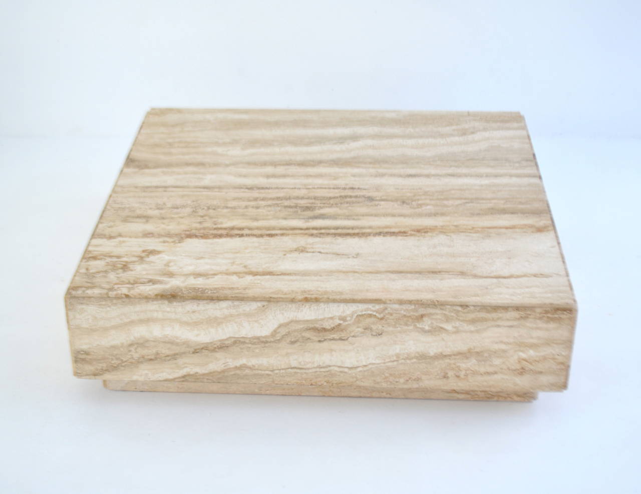 Travertine Cocktail Table