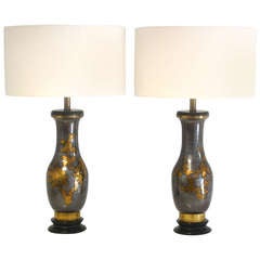 Vintage Pair of Hollywood Regency Table Lamps
