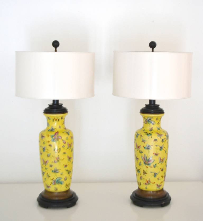 Pair of Ceramic Table Lamps