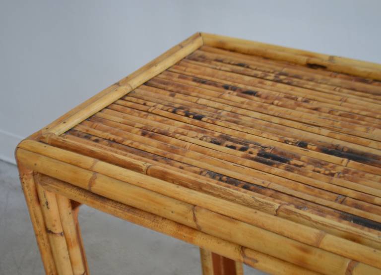 Bamboo Console Table 1
