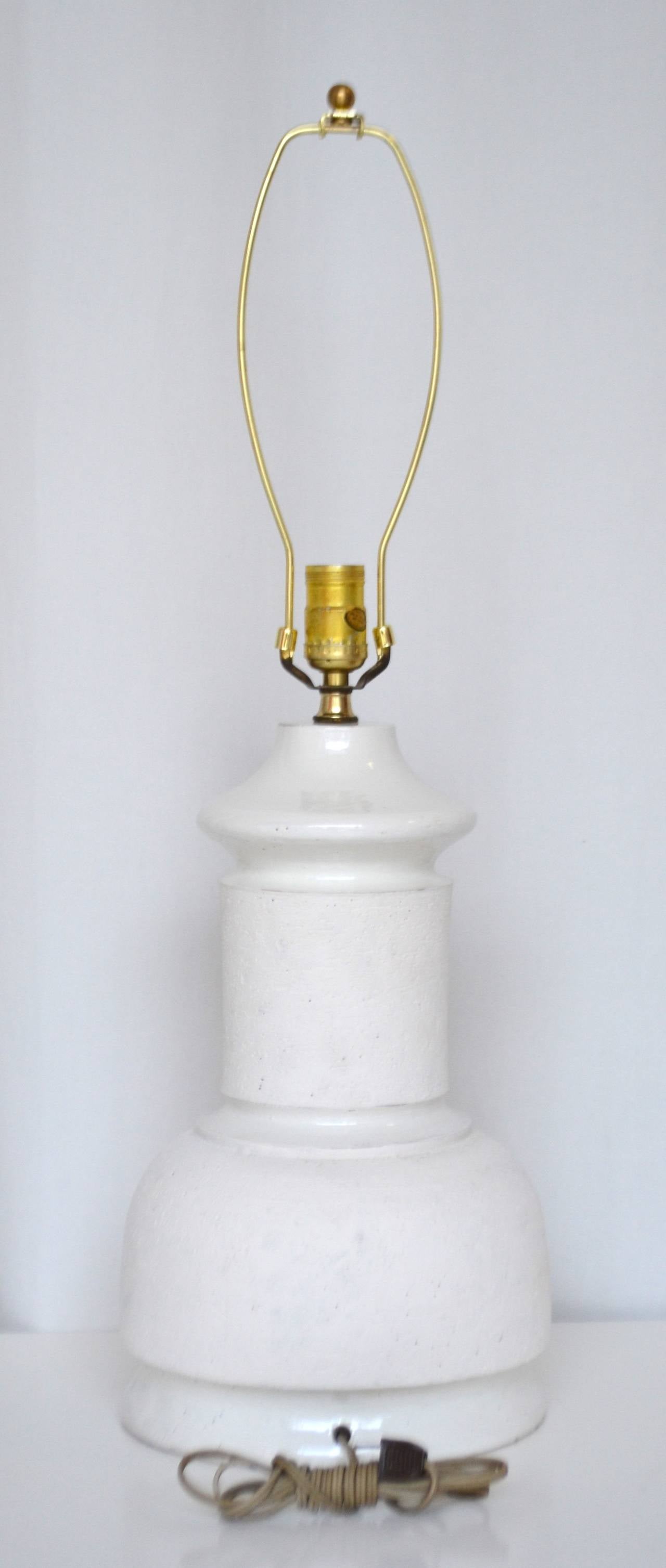 Italian Mid-Century Modern Ceramic Table Lamp 1