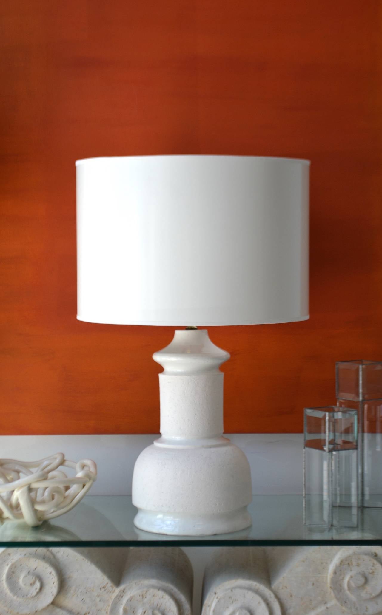 Italian Mid-Century Modern Ceramic Table Lamp 2