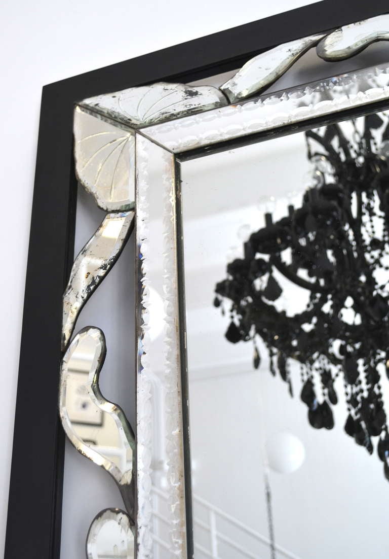 Glass Venetian Mirror