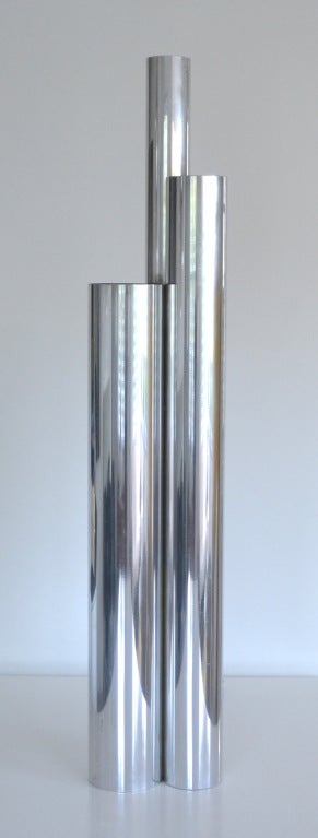Chrome Tubular Form Lamp 4