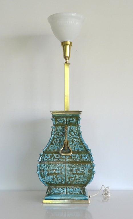 American Glamorous Ceramic Table Lamp