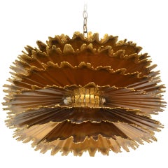 Brutalist Torch Cut Chandelier by Tom A Greene Brutalist Torch Cut Chandelier by Tom A Greene
