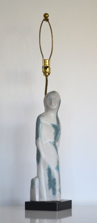 Ceramic Figural Table Lamps by Marianna Von Allesch 2