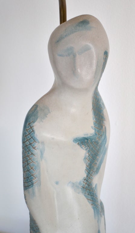 Ceramic Figural Table Lamps by Marianna Von Allesch 4