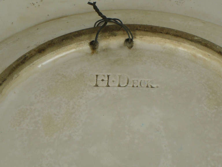 An Iznik Style Charger By Theodore Deck 1