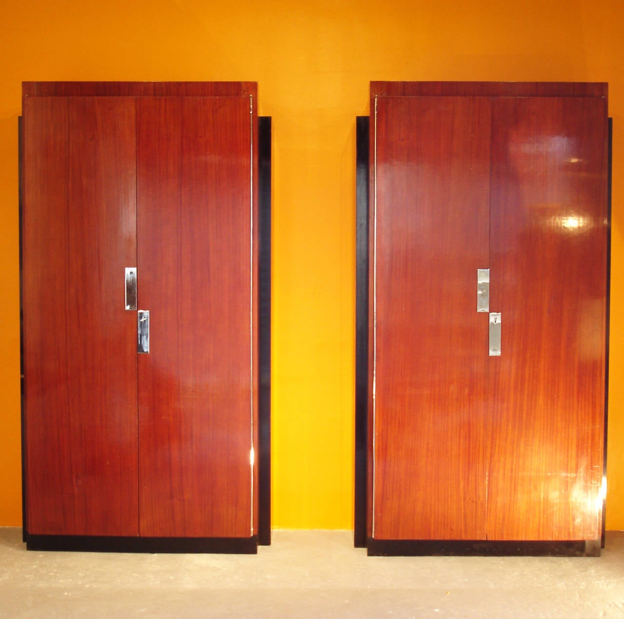 Pair of Art Deco Cabinets in the Style of Desny