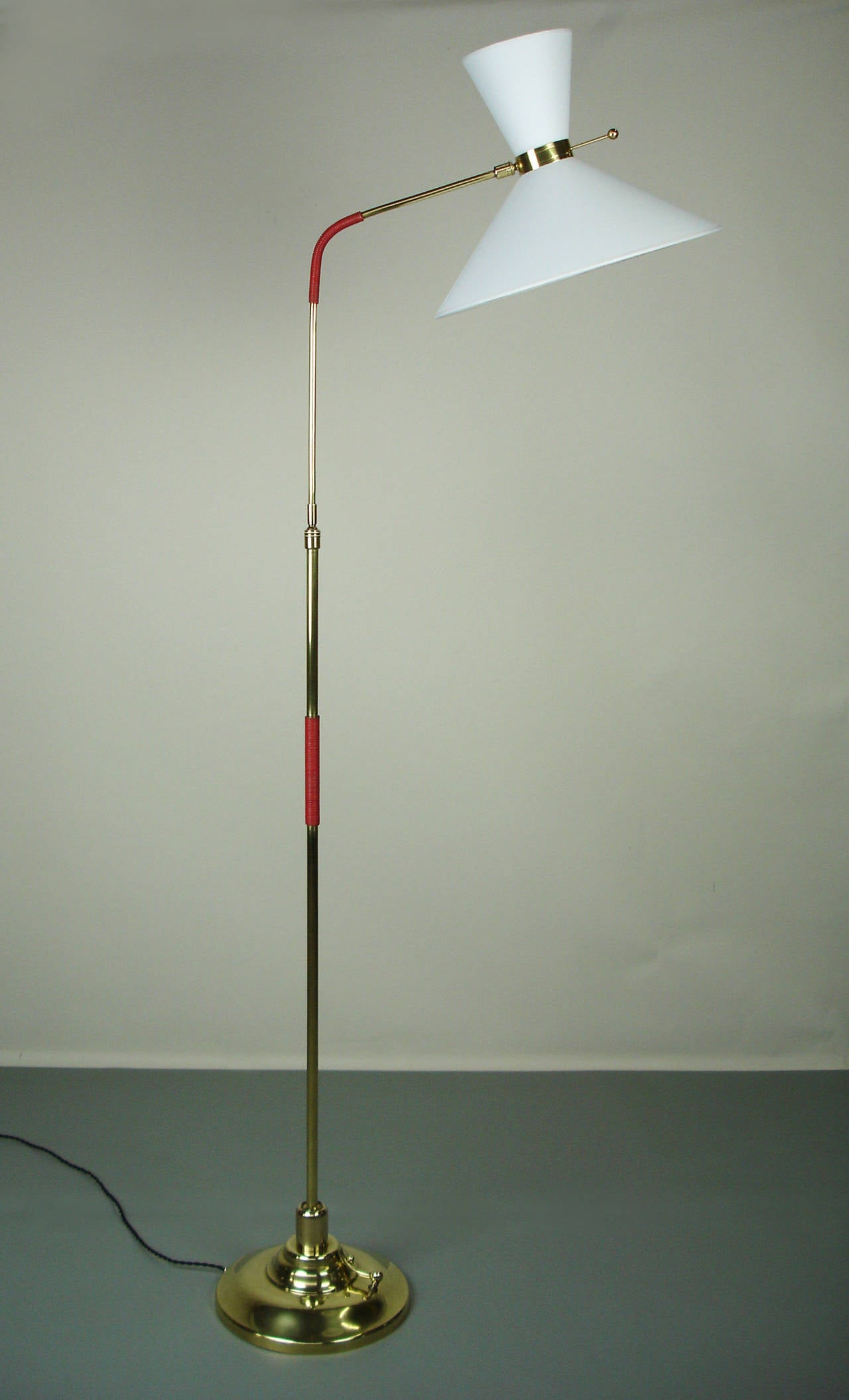 Floor Lamp in the style of Lunel at 1stdibs