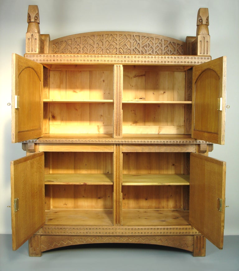 An Oak  Cabinet For Sale 1