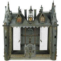 A chateau bird cage
