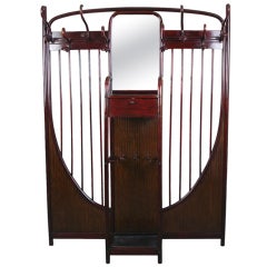 A Joseph  Hoffmann Bent Wood Hall Tree