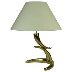 1970s Bronze Table Lamp 2