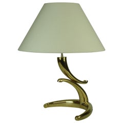 1970s Bronze Table Lamp
