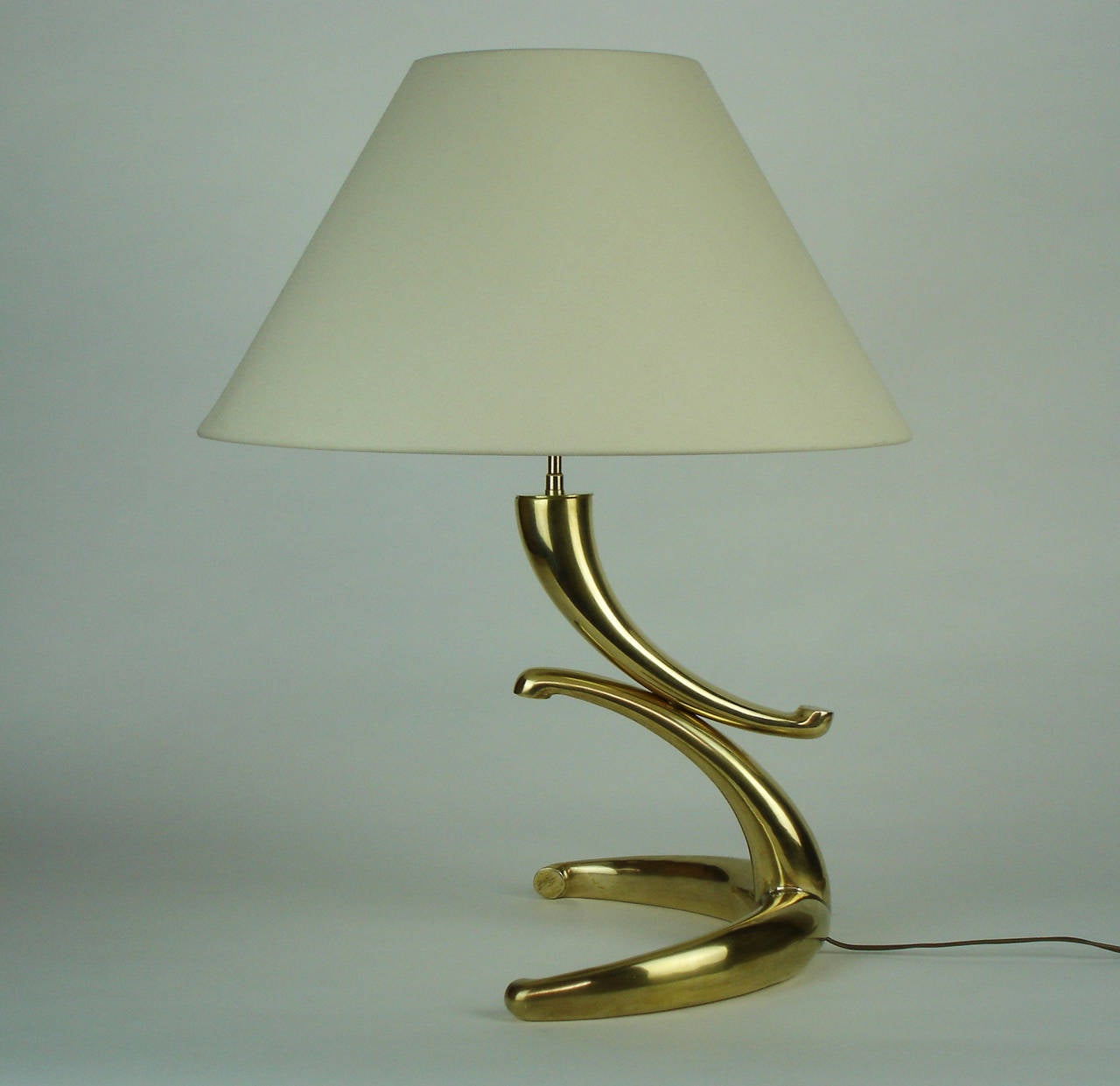 1970s Bronze Table Lamp