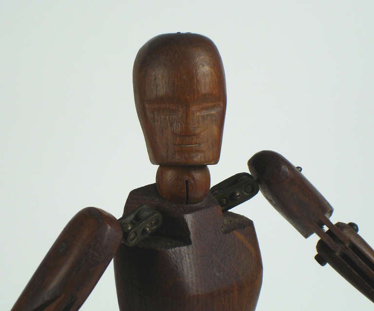Articulated artist mannequin In Excellent Condition In Janvry, Essonne