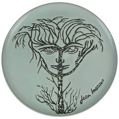 Ceramic Plate by Jean Marais