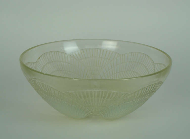 "Coquille" Bowl by R. Lalique