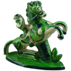 Earthenware figure by wiener werkstaette Antique Earthenware figure by wiener werkstaette